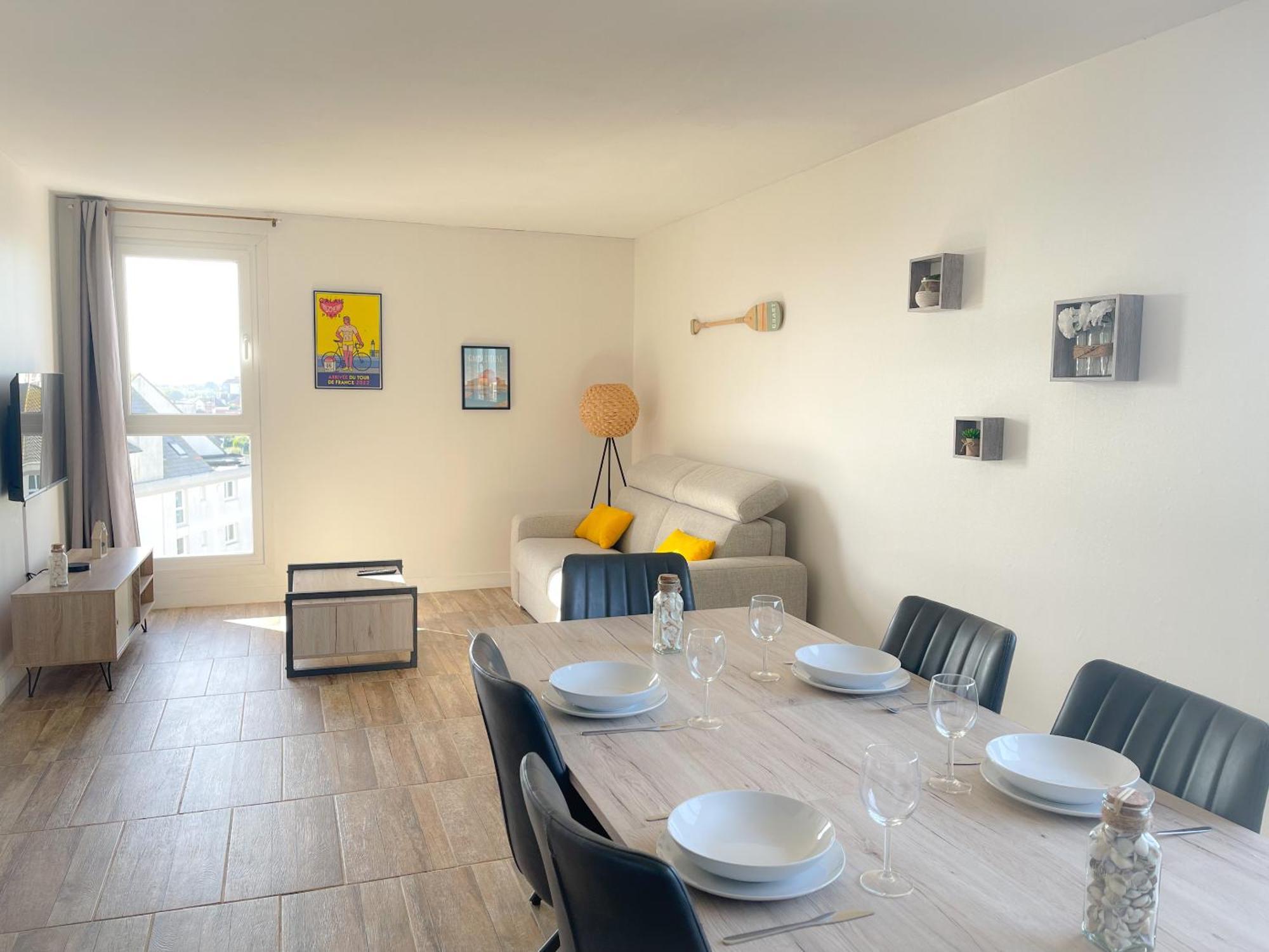 Apartamento L'Horizon Calais Exterior foto